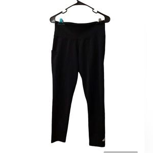 Adidas Climalite Pants Sz M Black Stretch Workout